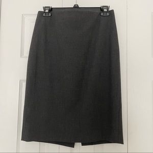 Ann Taylor Charcoal Pencil Skirt